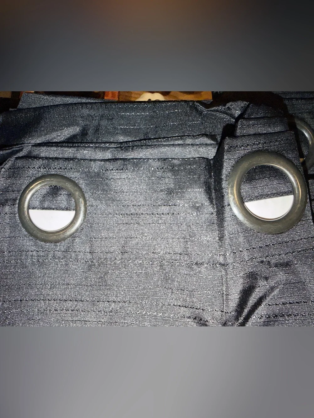 (3) 40 x 84 Black Thermal/Blackout Grommet Panels 🖤